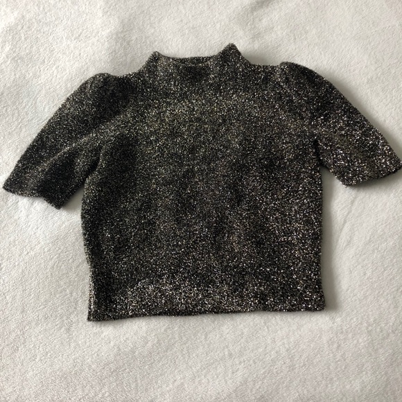 Kate Spade Mock Neck T-Shirt - Picture 1 of 10